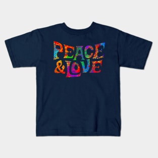 Peace and love Kids T-Shirt